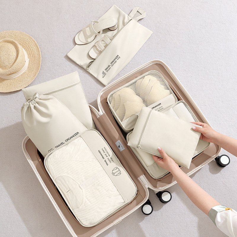 Travel Accessories Packing Cubes - A QX2E 6 Pieces Travel Luggage