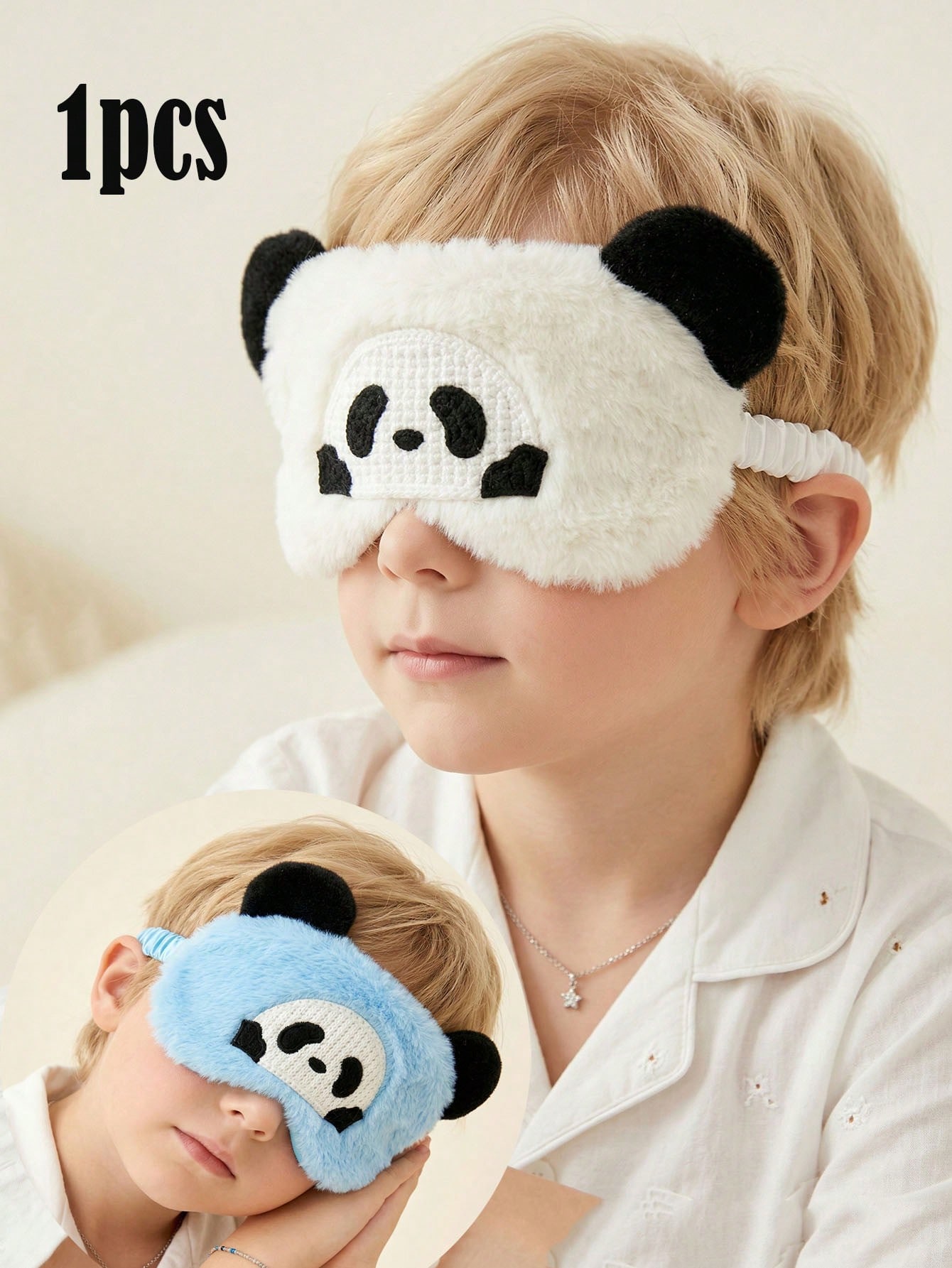Travel Accessories Usa - 1pc 14-16Y Plush Panda Sleep Eye