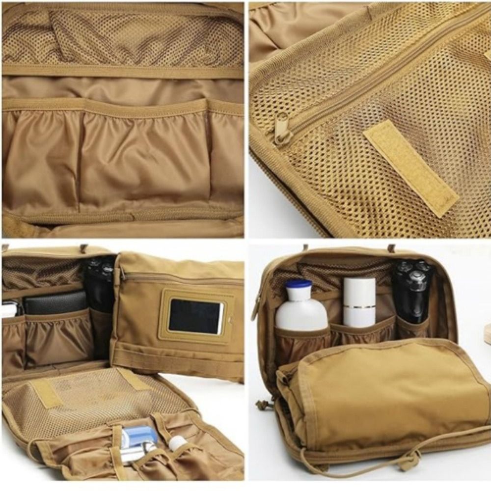 Travel Accessories Kit For Men - Hanging Toiletry Bag for Men Multi