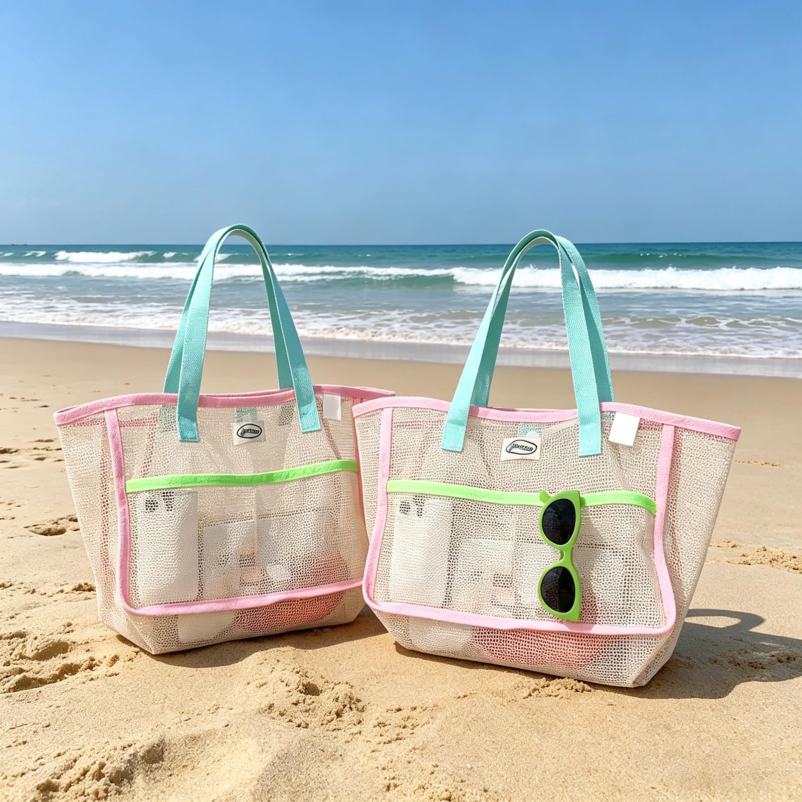 Travel Accessories Usa - Beach Bags for Women Colorful Foldable