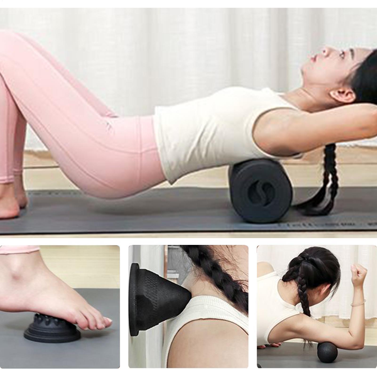 Travel Accessories Kit For Men - Exercise Foam Roller High Density Gym