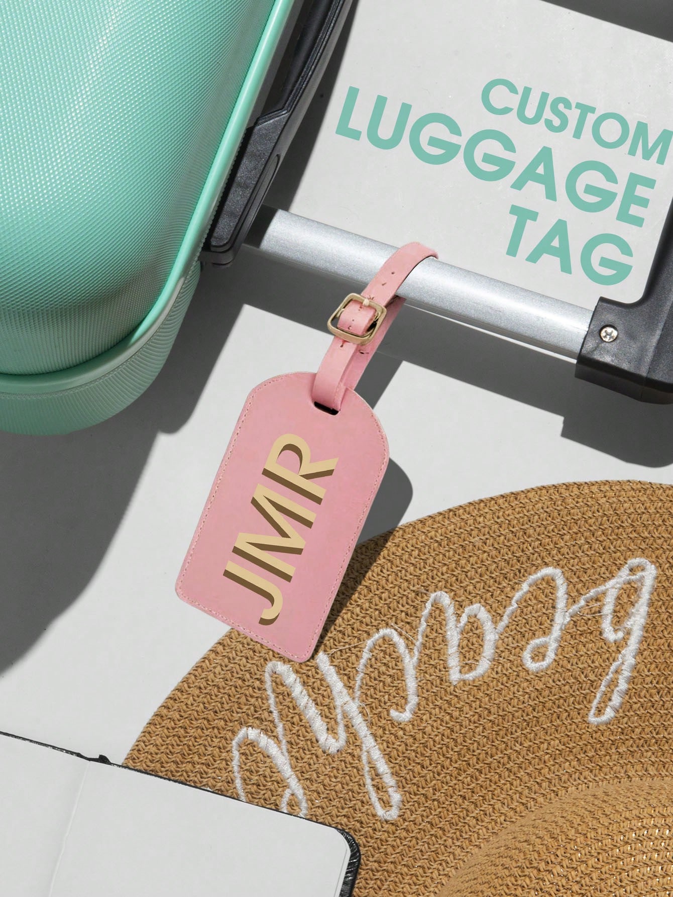 Personalized Initial Luggage T - Travel Accessories Bag ulasan dan harga