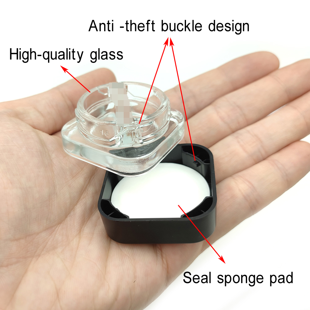 20pcs Glass Jars With Security - Travel Accessories Needed ulasan dan harga