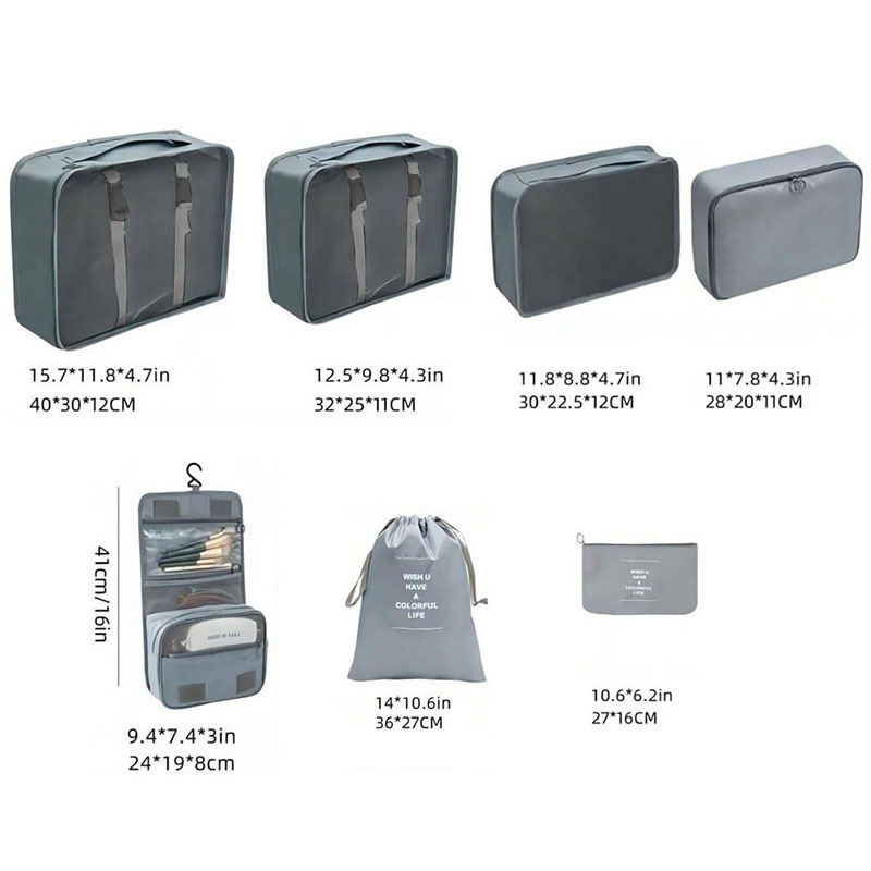 Dormitory Student Multi-Compar - Travel Accessories Packing Cubes ulasan dan harga