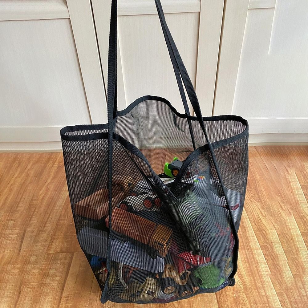 Mesh Beach Bag Lightweight, Br - Travel Packing Accessories ulasan dan harga
