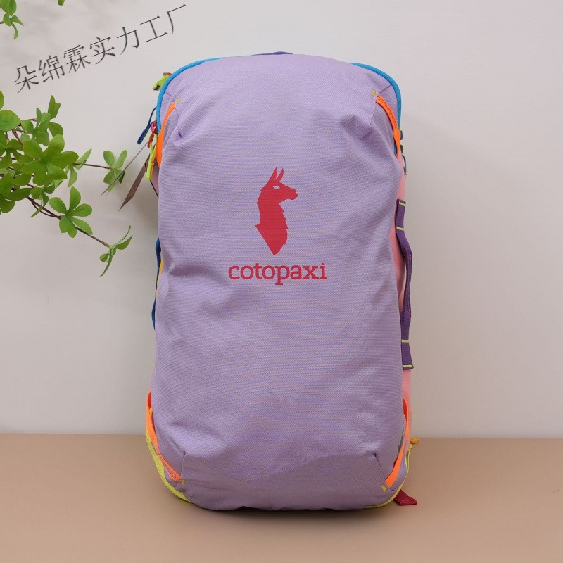 Waterproof Color Block Backpac - Travel Packing Accessories ulasan dan harga