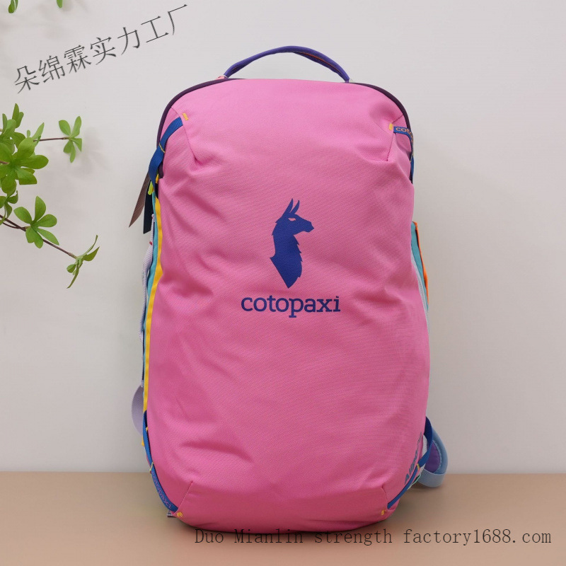 Waterproof Color Block Backpac - Travel Packing Accessories ulasan dan harga