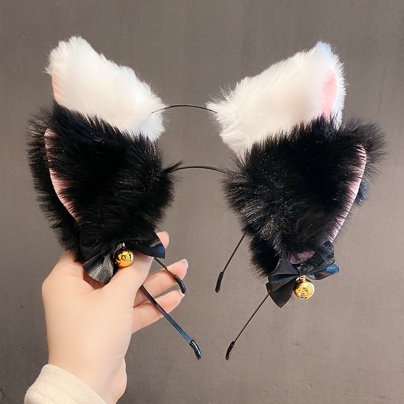 Plush Cat Ear Headband for Wom - Quirky Travel Accessories ulasan dan harga