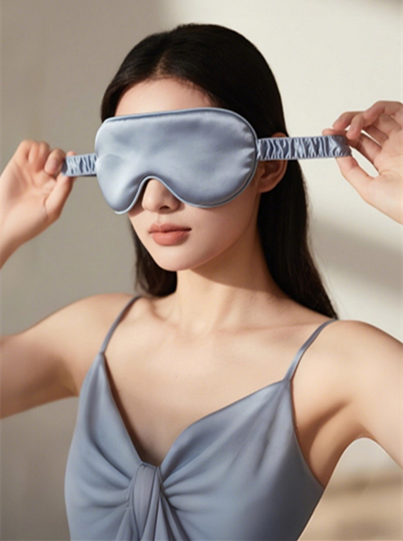 Silk Sleep Eye Mask, Double-Si - Travel Accessories Usa ulasan dan harga