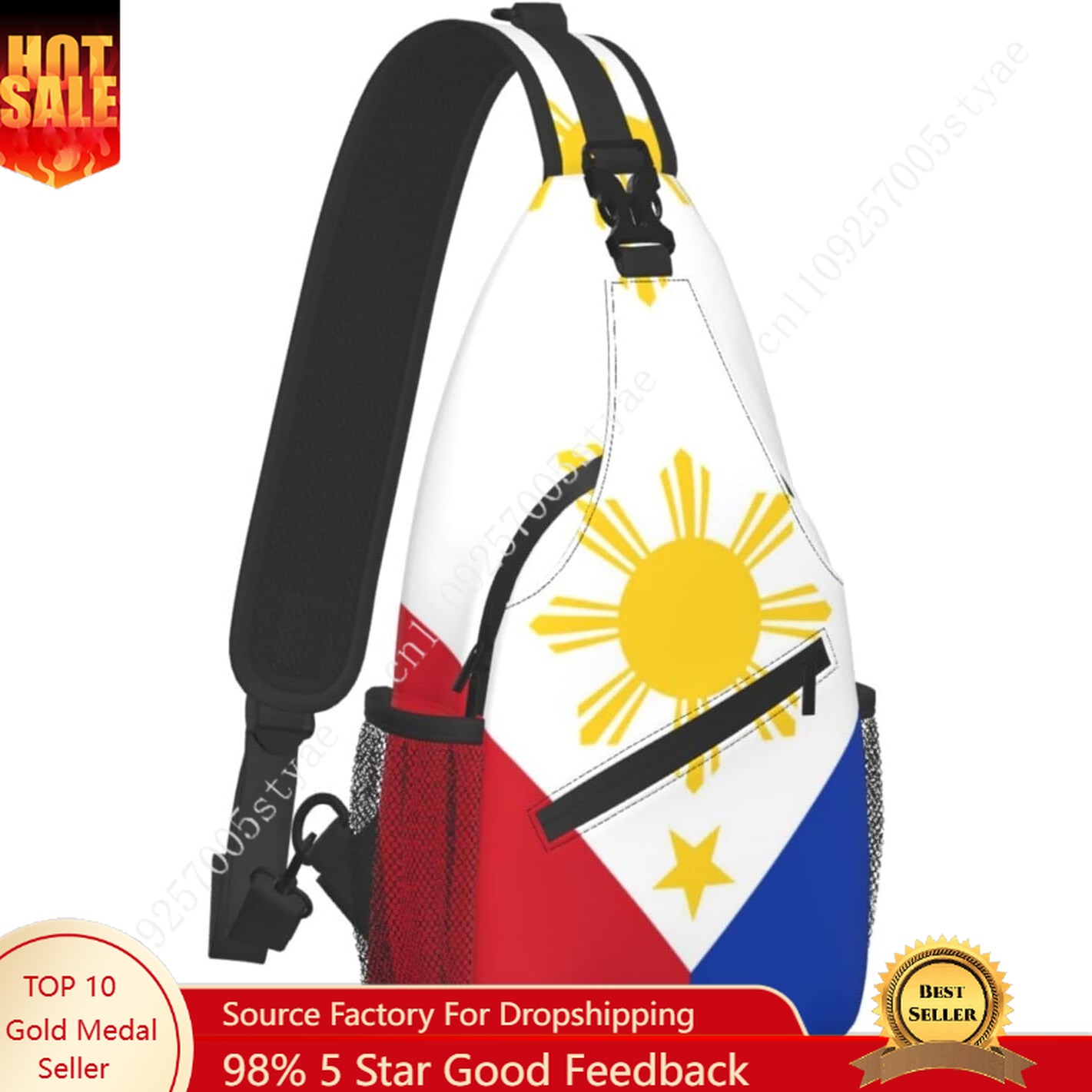 Philippine Flag Sling Backpack - Travel Accessories Philippines ulasan dan harga
