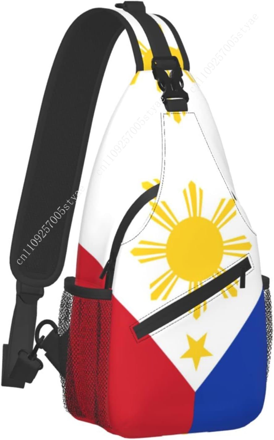 Philippine Flag Sling Backpack - Travel Accessories Philippines ulasan dan harga