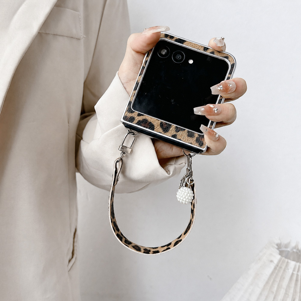 Leopard Print Folding Flip Pho - Travel Accessories Bag ulasan dan harga