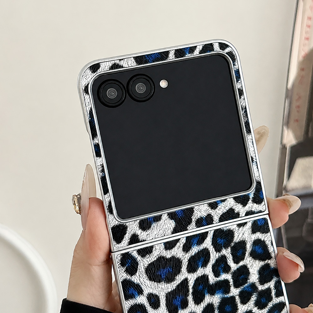 Leopard Print Folding Flip Pho - Travel Accessories Bag ulasan dan harga
