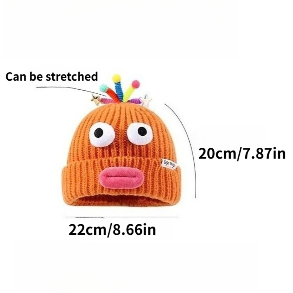 Beanie Hat New Fun Quirky Knit - Quirky Travel Accessories ulasan dan harga