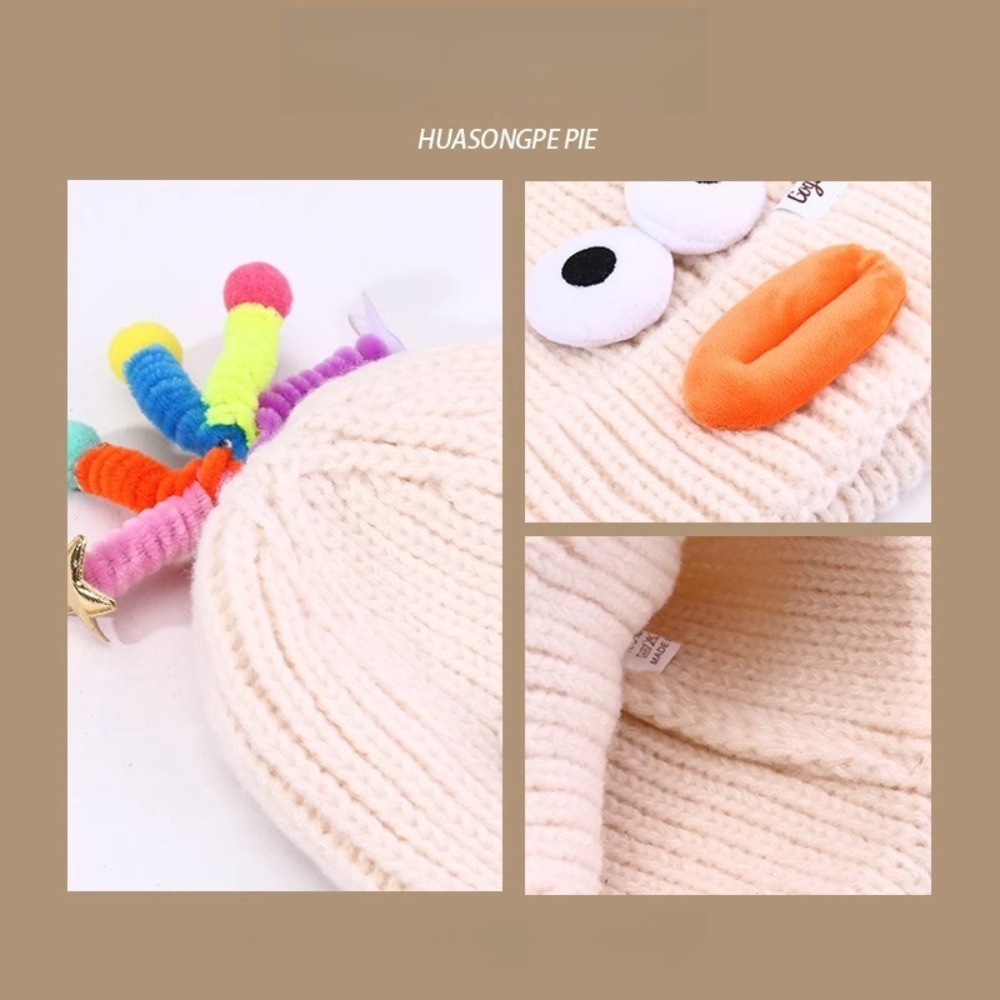 Beanie Hat New Fun Quirky Knit - Quirky Travel Accessories ulasan dan harga