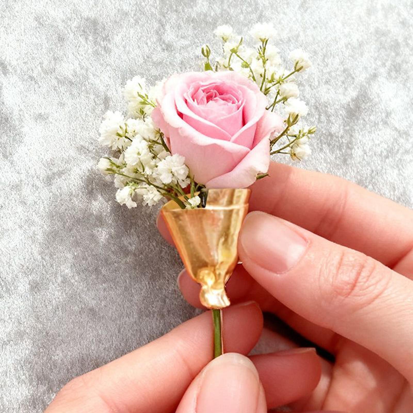Women Flowers Bouquet Pins Bro - Travel Accessories India ulasan dan harga