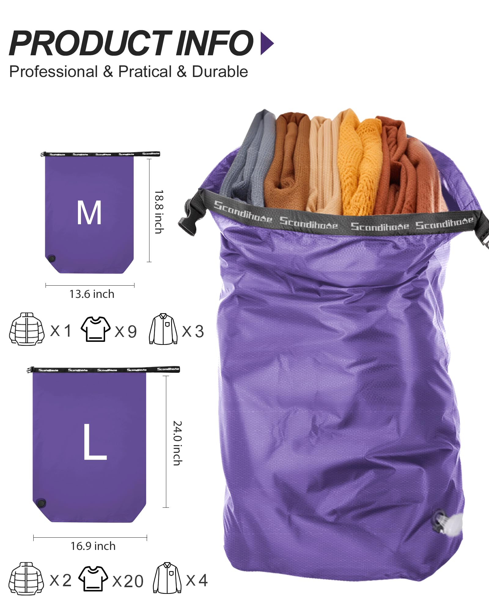 Bump Free Compression Bag for  - Travel Accessories Packing Cubes ulasan dan harga