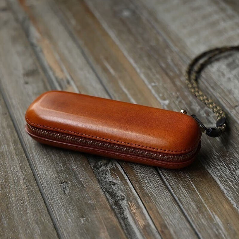 Leather Glasses Case Retro Por - Travel Accessories Needed ulasan dan harga