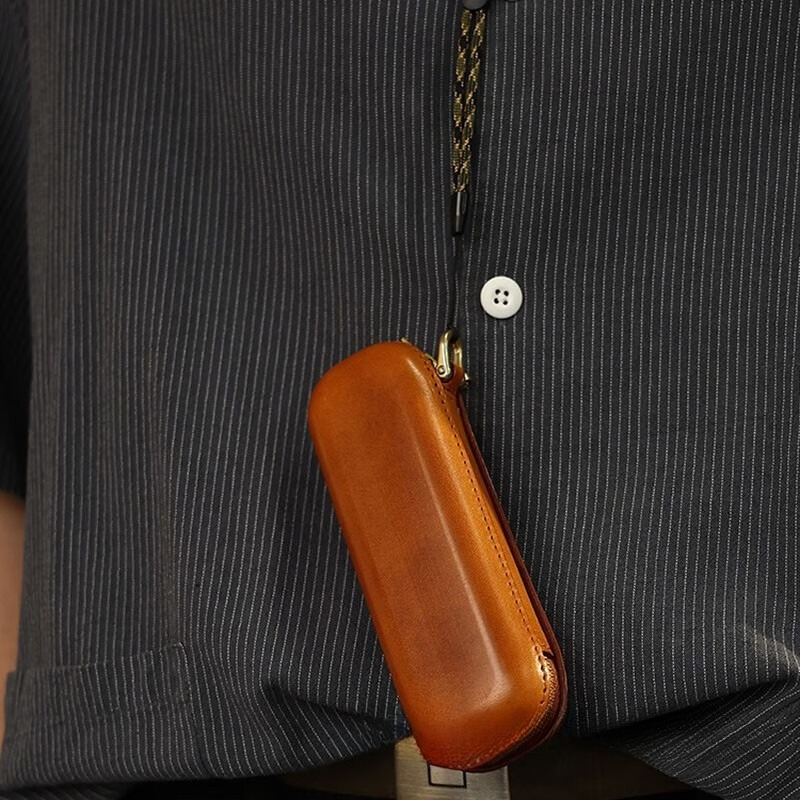 Leather Glasses Case Retro Por - Travel Accessories Needed ulasan dan harga