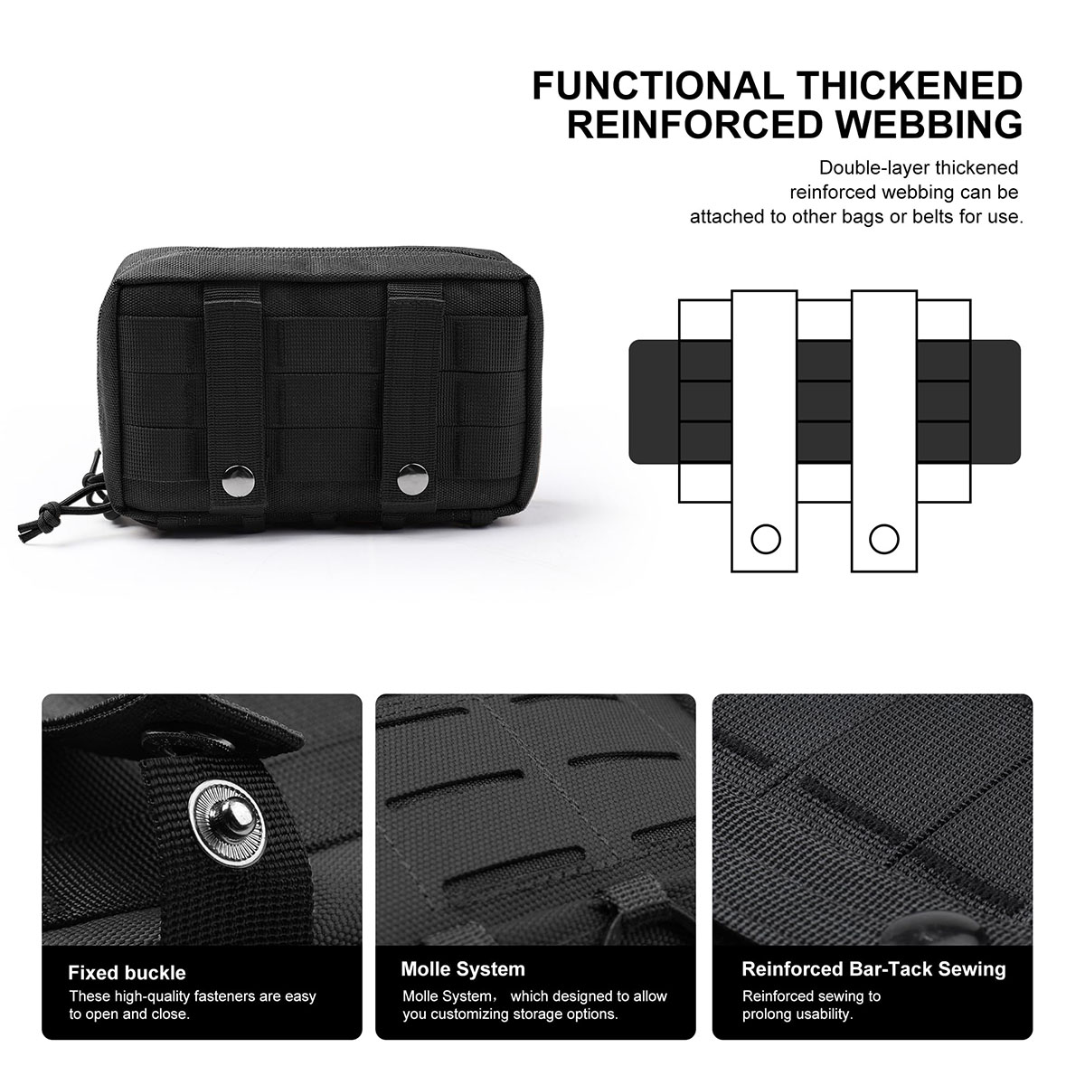 Tactical Storage Bag Modular E - Travel Accessories Kit For Men ulasan dan harga