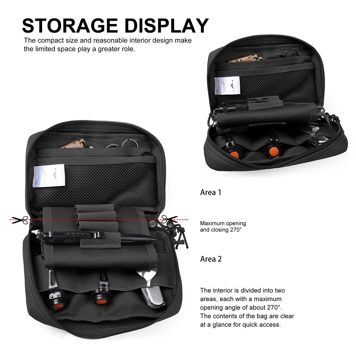 Tactical Storage Bag Modular E - Travel Accessories Kit For Men ulasan dan harga