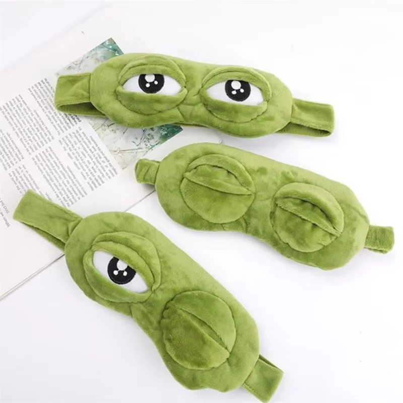 Frog Shaped Eye Mask Party Gam - Travel Accessories Usa ulasan dan harga