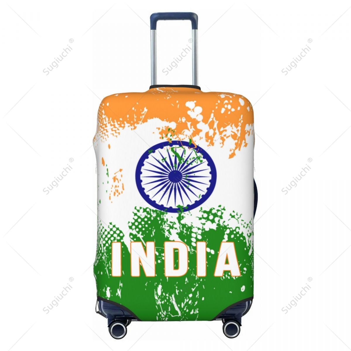 India Flag Luggage Cover Suitc - Travel Accessories India ulasan dan harga