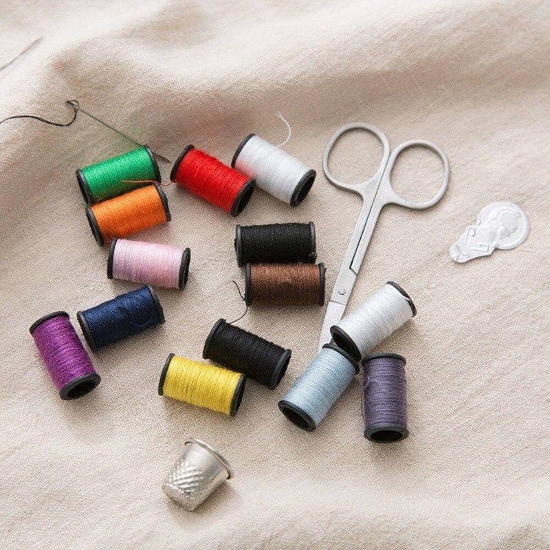 Portable 10Pcs/set Sewing Kit  - Travel Accessories Kit For Men ulasan dan harga