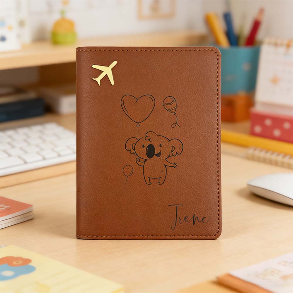 1pc Personalized Name Passport - Travel Accessories Meaning ulasan dan harga