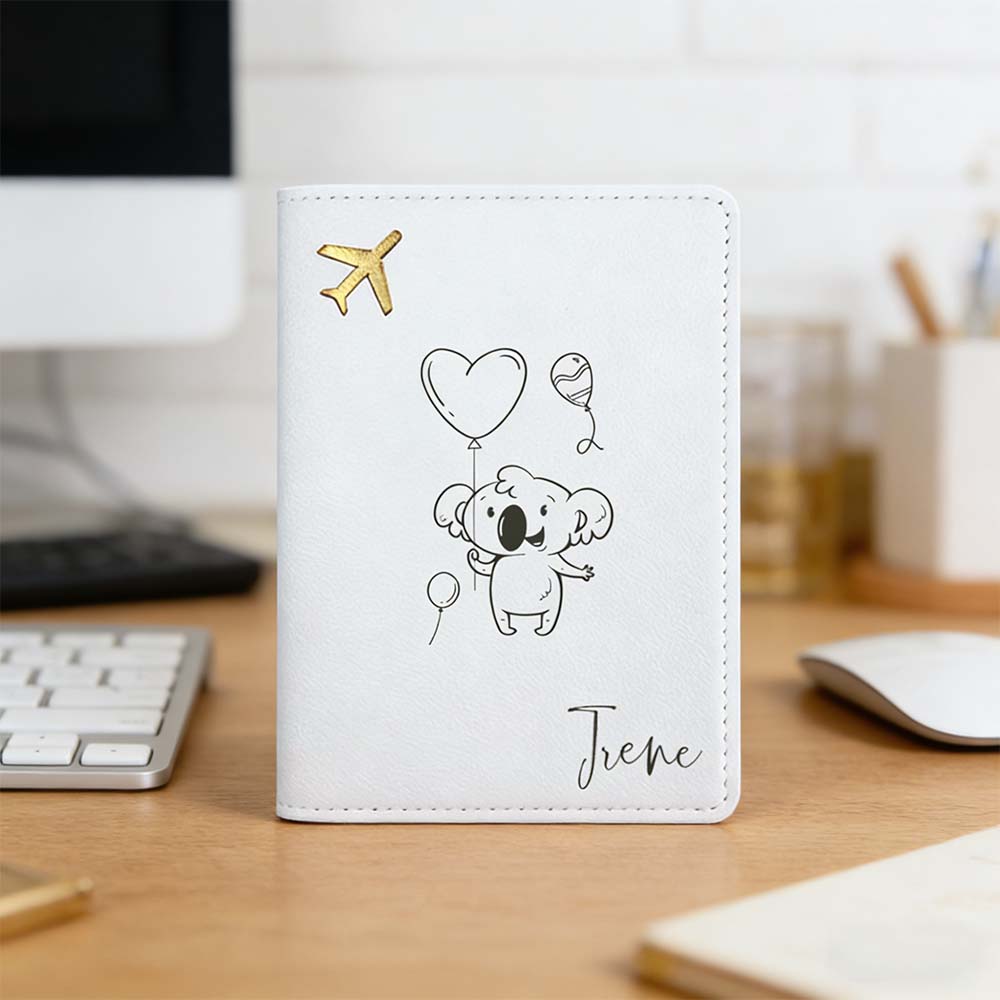 1pc Personalized Name Passport - Travel Accessories Meaning ulasan dan harga