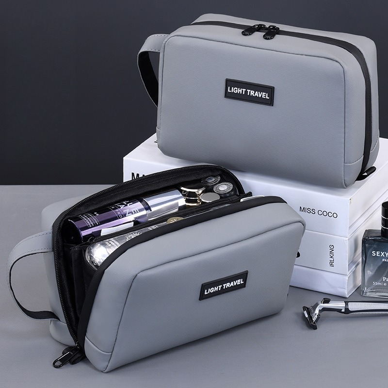 Waterproof Handheld Makeup Bag - Travel Accessories Kit For Men ulasan dan harga