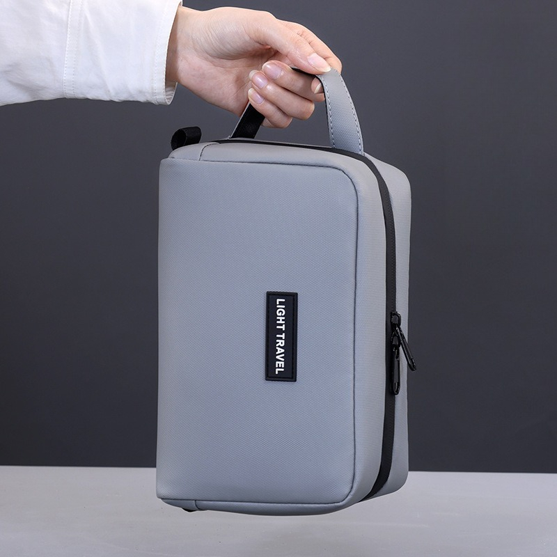 Waterproof Handheld Makeup Bag - Travel Accessories Kit For Men ulasan dan harga