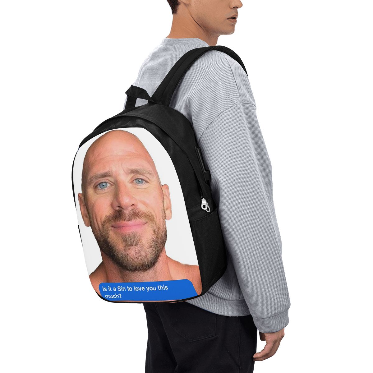 Johnny Sins Flirty Text Bubble - Travel Packing Accessories ulasan dan harga