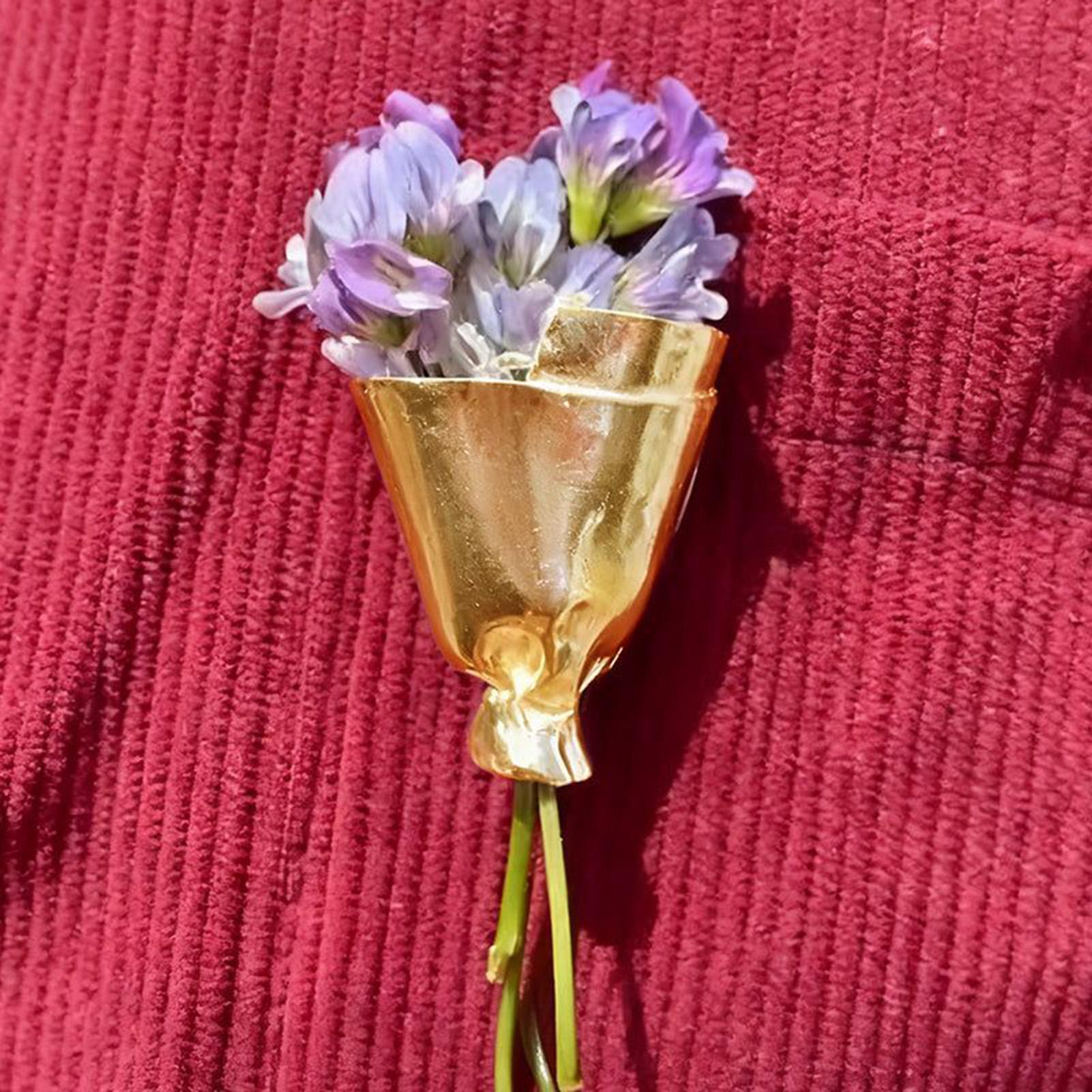 Women Flowers Bouquet Pins Bro - Travel Accessories India ulasan dan harga