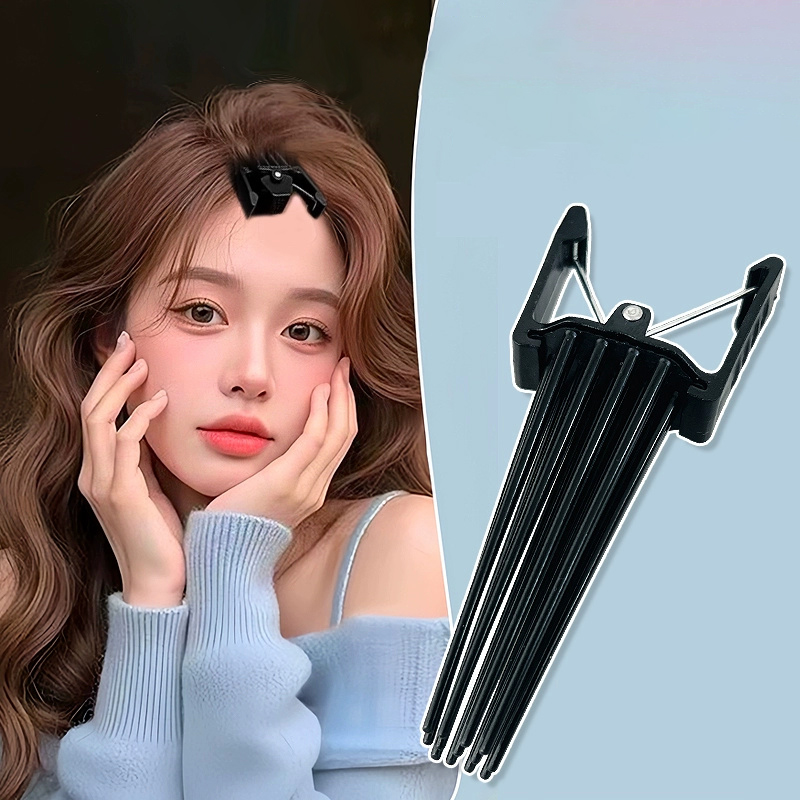 1/2Pcs Fluffy Hair Root Clip V - Travel Accessories Needed ulasan dan harga