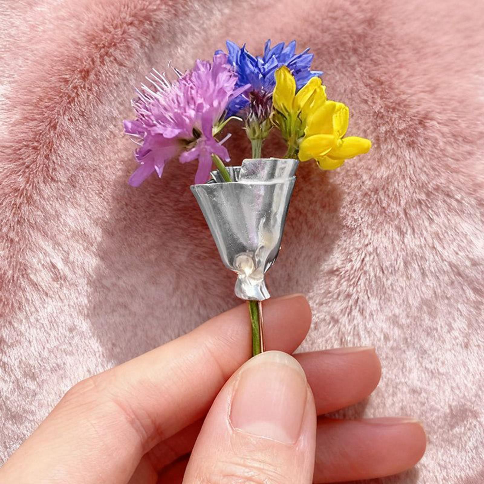 Bouquet Holder Lapel Pins Wedd - Travel Accessories India ulasan dan harga