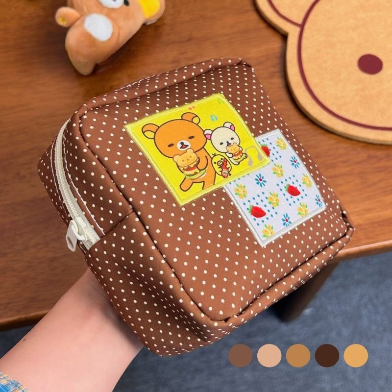 Kawaii Rilakkuma Brown Polka D - Travel Accessories Needed ulasan dan harga