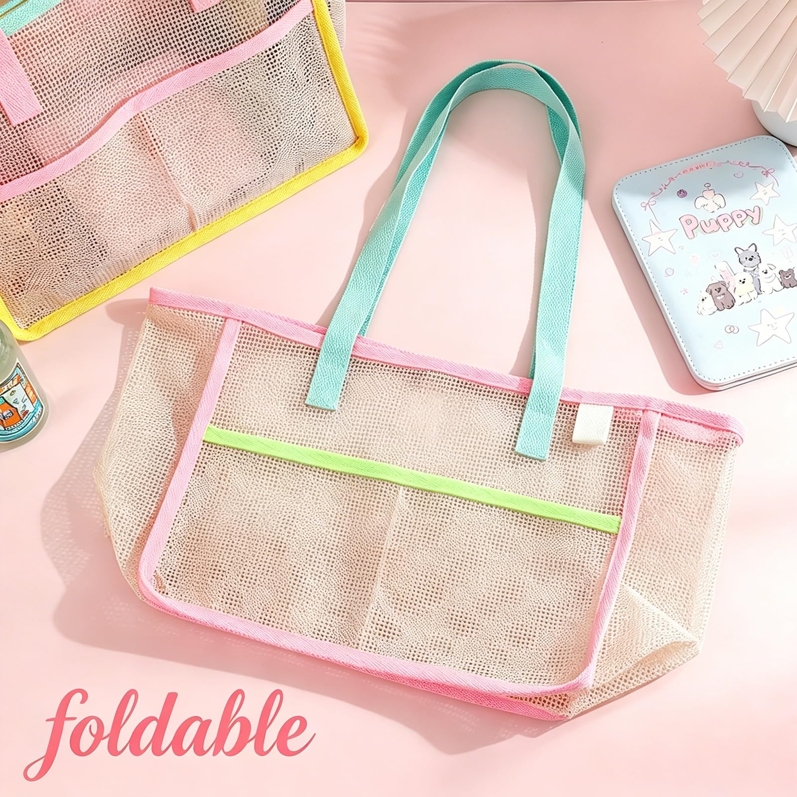 Beach Bags for Women Colorful  - Travel Accessories Usa ulasan dan harga