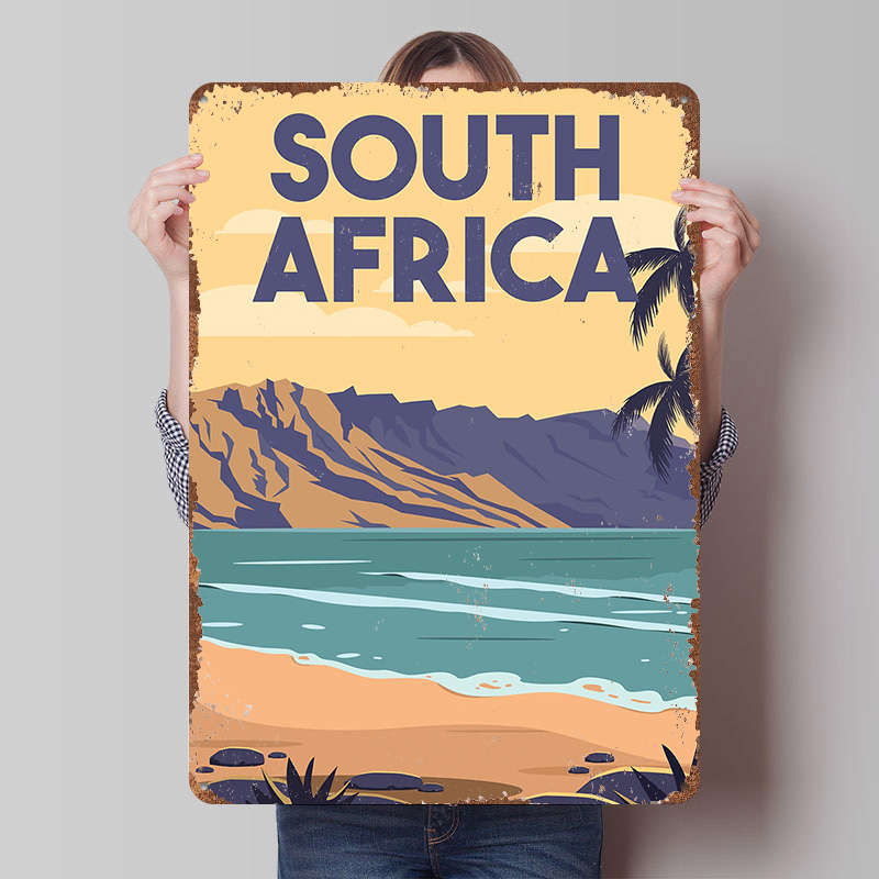 South Africa Travel Metal Post - Travel Accessories South Africa ulasan dan harga