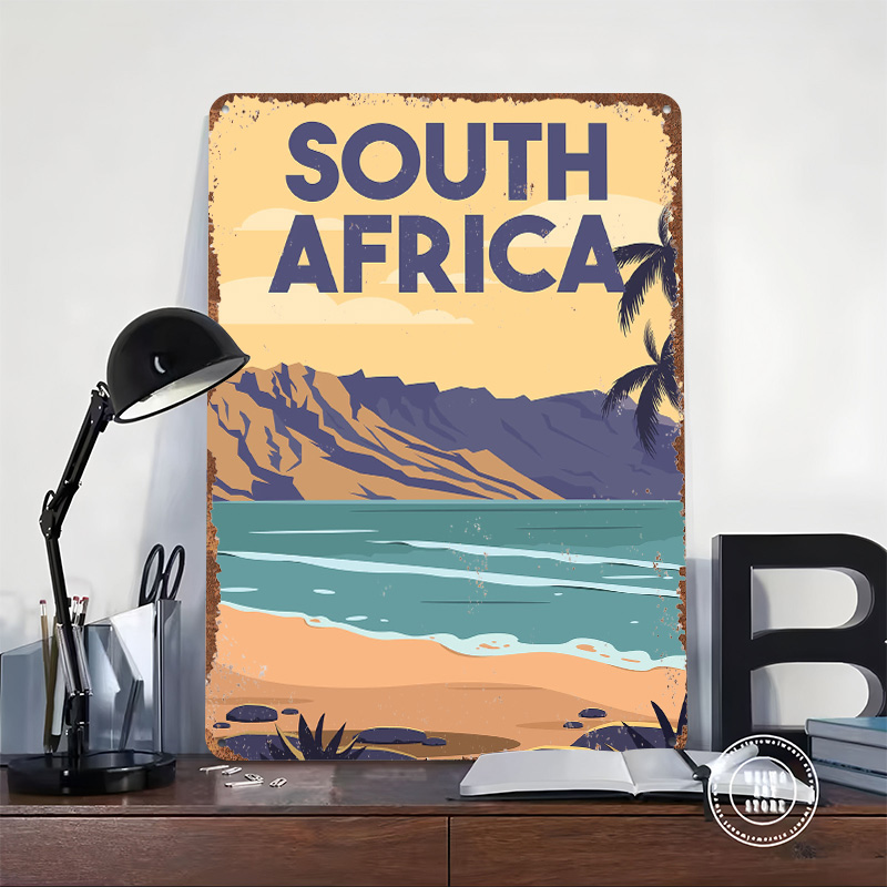 South Africa Travel Metal Post - Travel Accessories South Africa ulasan dan harga