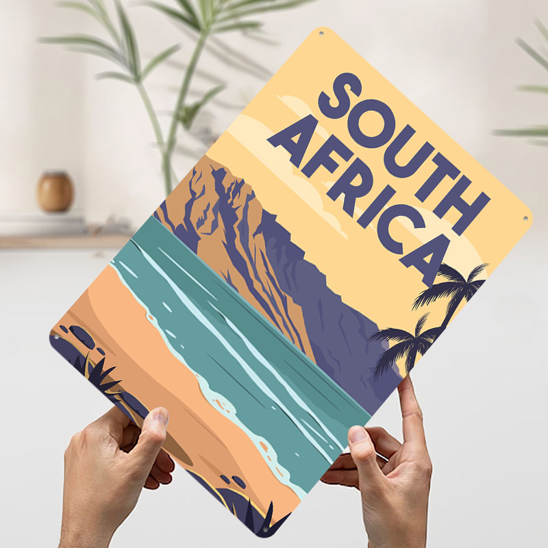 South Africa Travel Metal Post - Travel Accessories South Africa ulasan dan harga