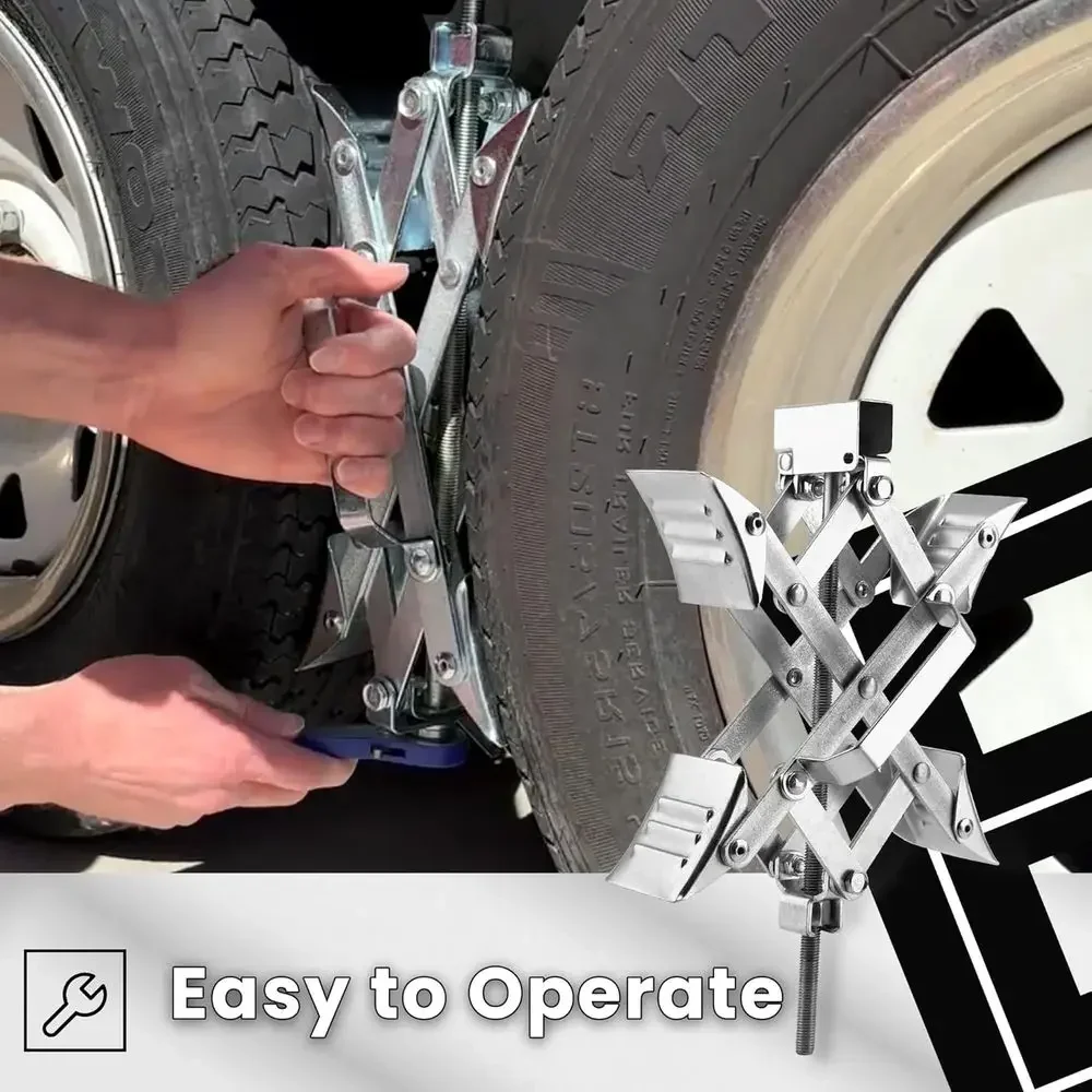 X-Shaped RV Wheel Chock Fit 3. - Travel Accessories Usa ulasan dan harga
