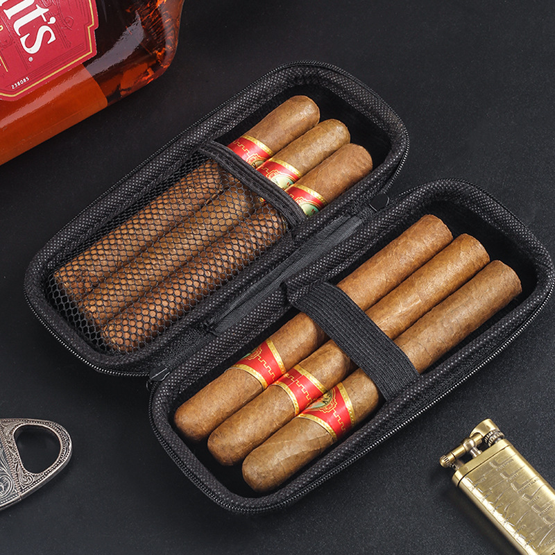 1pc Portable Cigar Travel Case - Travel Accessories Usa ulasan dan harga