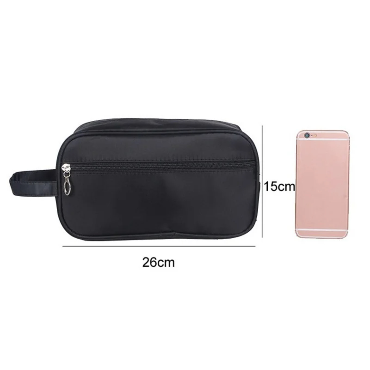 Men Travel Makeup   Zipper Cos - Travel Accessories Kit For Men ulasan dan harga