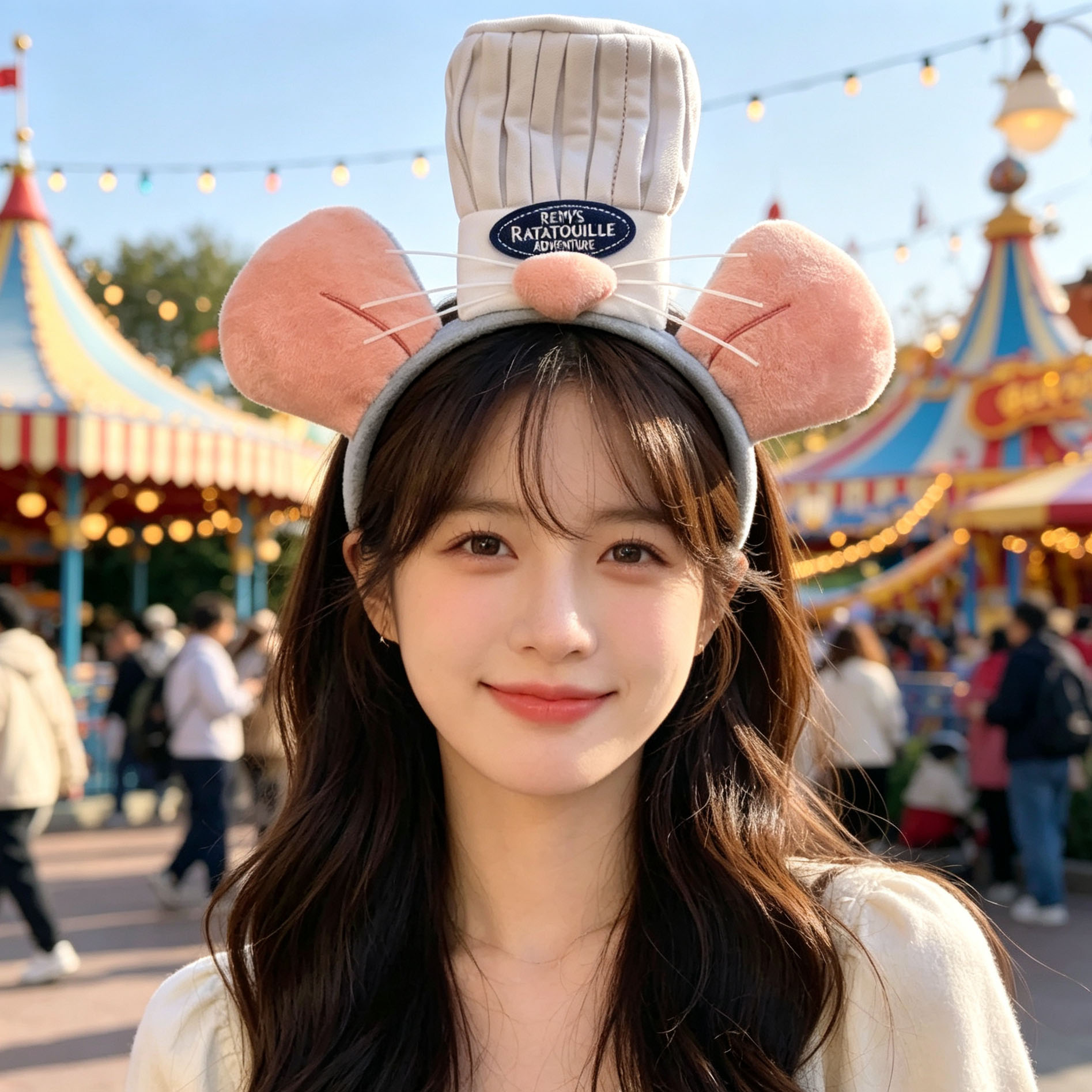 Cute Plush Mini Chef Hat Desig - Travel Accessories Needed ulasan dan harga