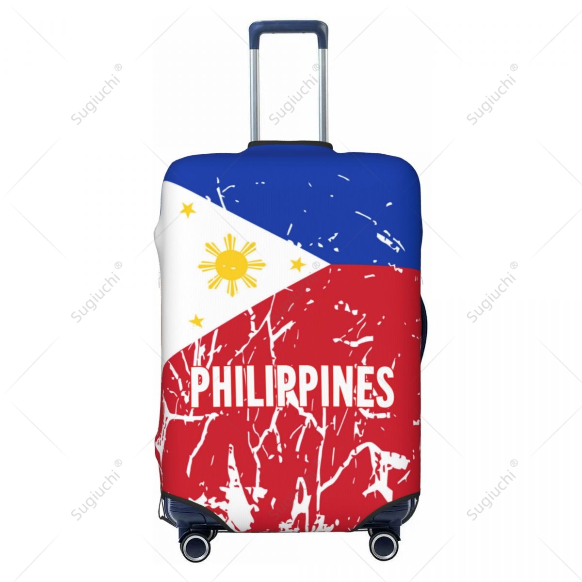 Philippines Flag Luggage Cover - Travel Accessories Philippines ulasan dan harga