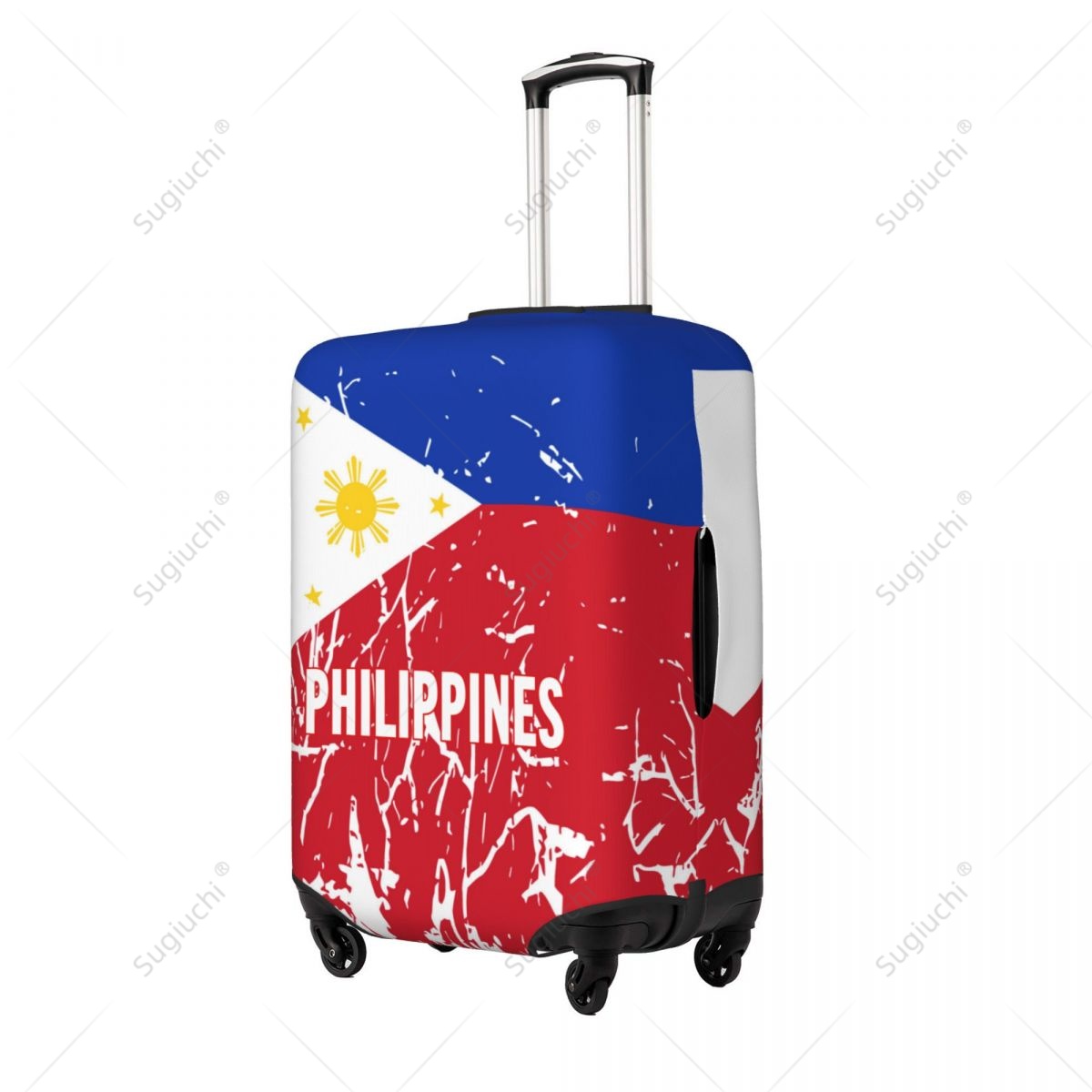 Philippines Flag Luggage Cover - Travel Accessories Philippines ulasan dan harga