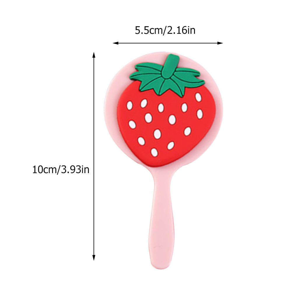 Handheld Strawberry Makeup Mir - Travel Accessories Needed ulasan dan harga