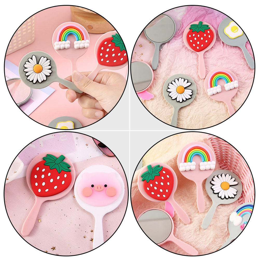 Handheld Strawberry Makeup Mir - Travel Accessories Needed ulasan dan harga