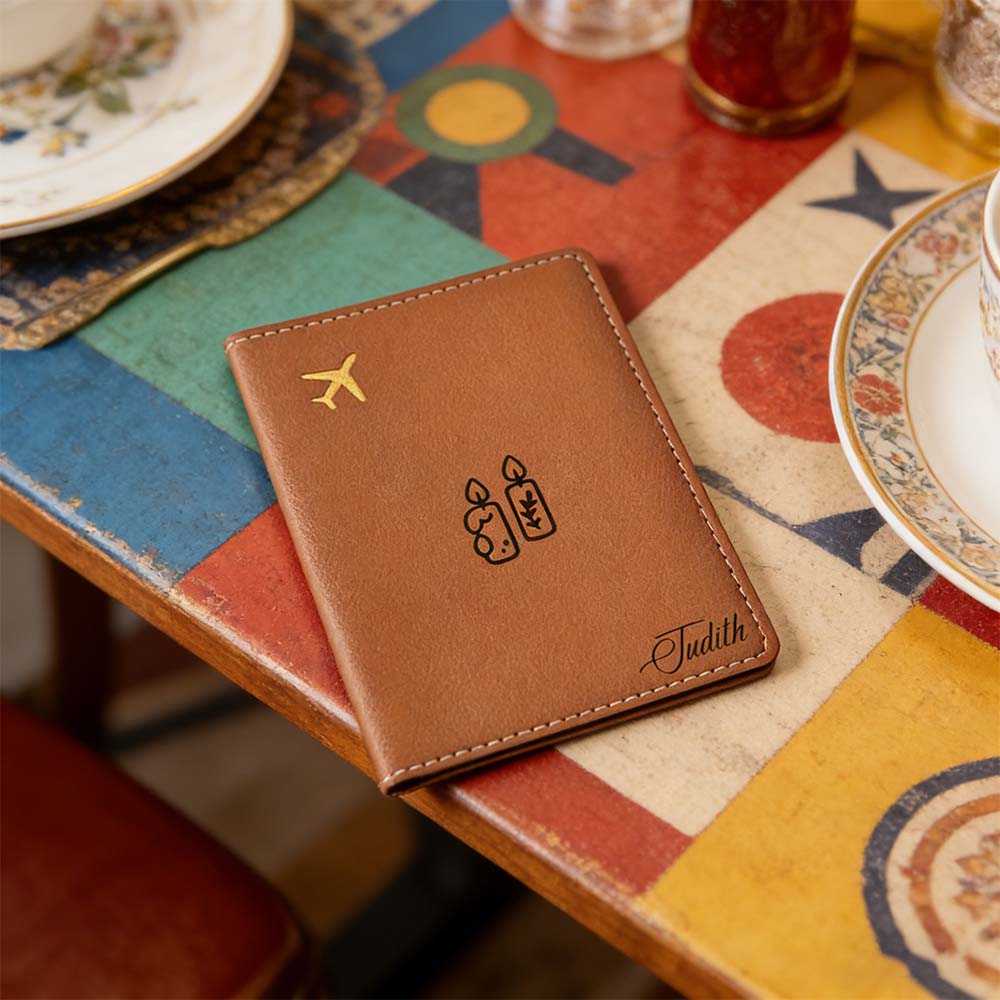 1pc Personalized Name Passport - Travel Accessories Meaning ulasan dan harga